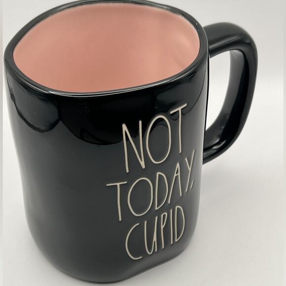Rae Dunn NOT TODAY CUPID Mug Black Pink Large Letter Ceramic Novelty
Anti-Love - Picture 5 of 7
